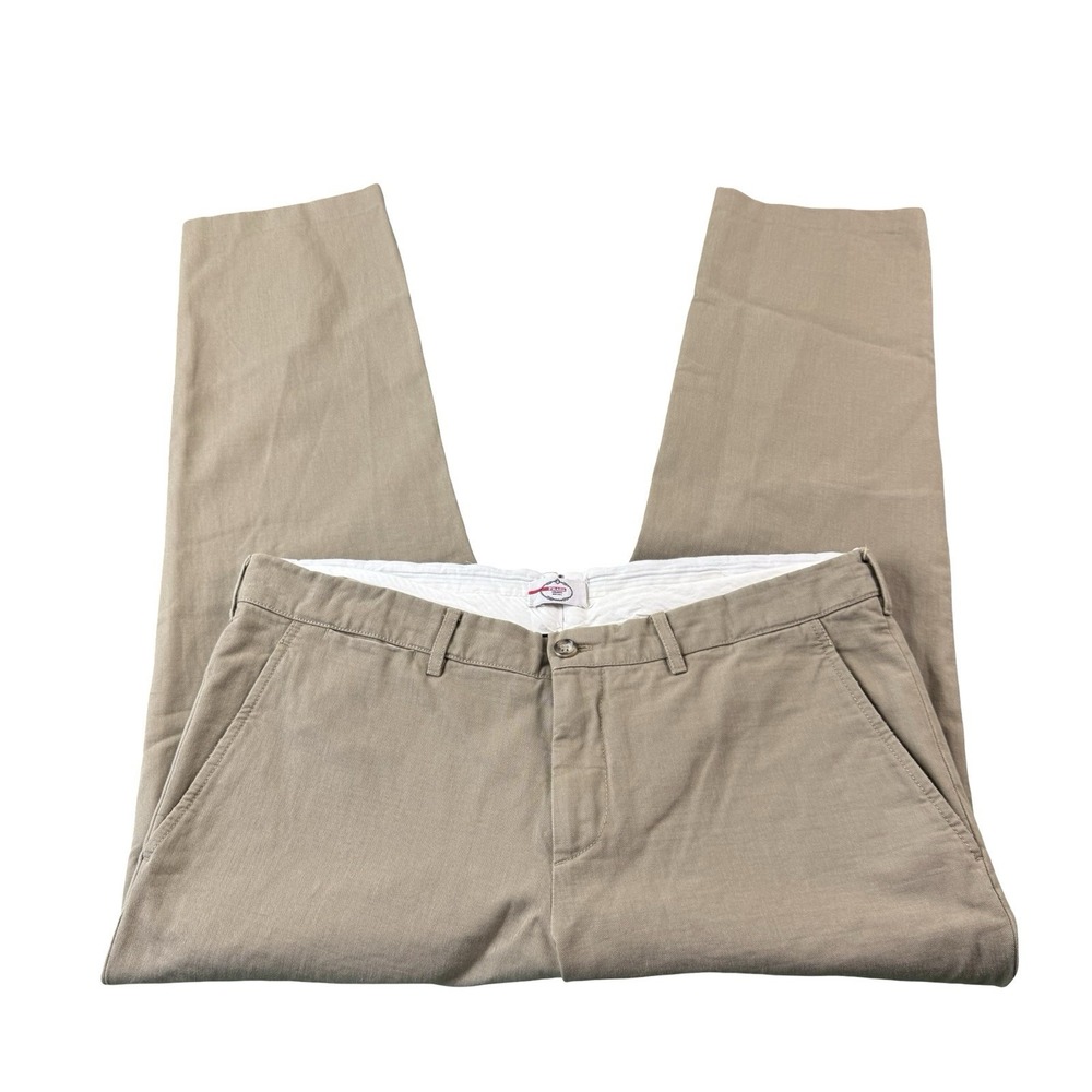 Prada Milano Brown Cotton Twill Chino Pants Mens 38x29 1AUX PE12